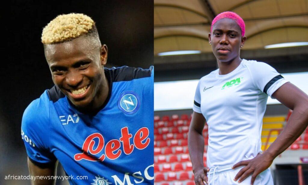 Osimhen, Oshoala Nominated For 2023 Globe Soccer Best Awards