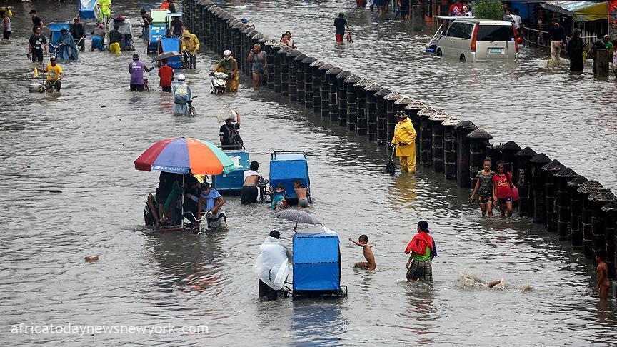 Philippine Floods Claim One Life, Displace Over 43,000 People