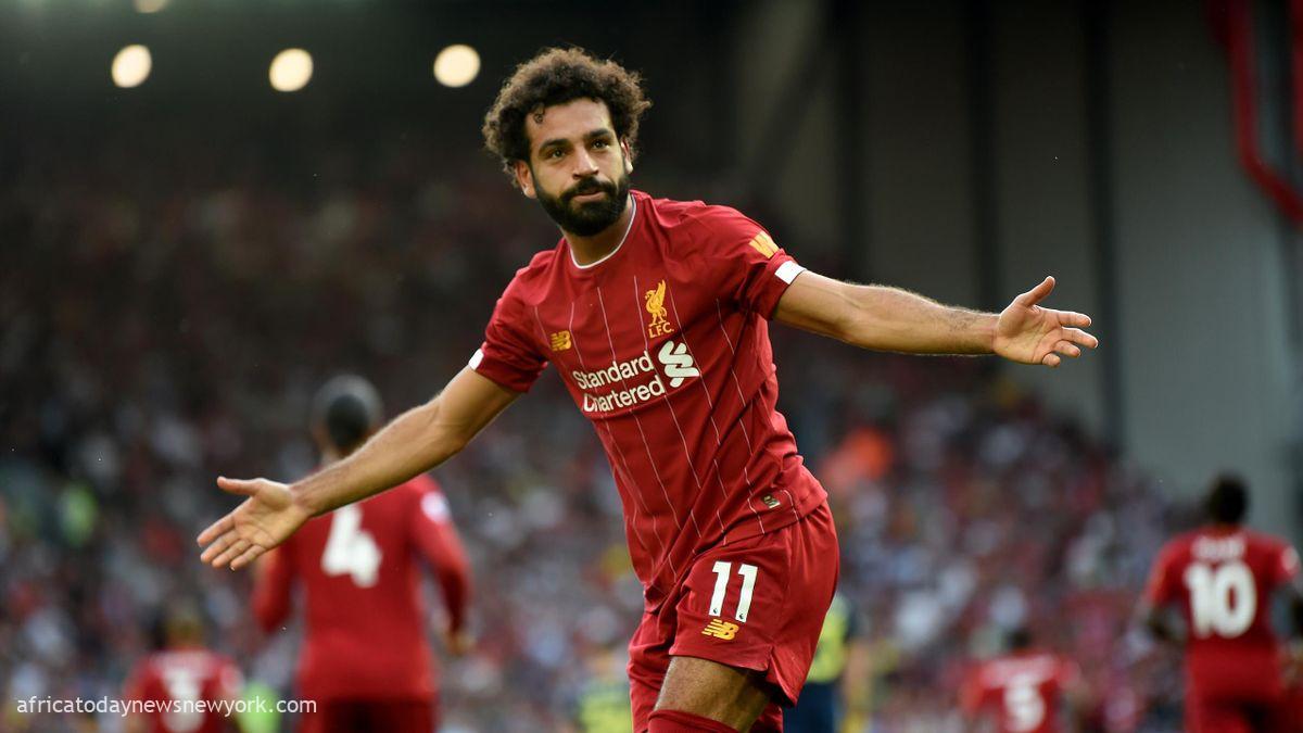 Salah's Brace Catapults Liverpool To Premier League's Top