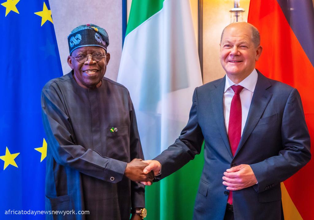 Tinubu Meets Scholz, Seeks German Investments In Nigeria