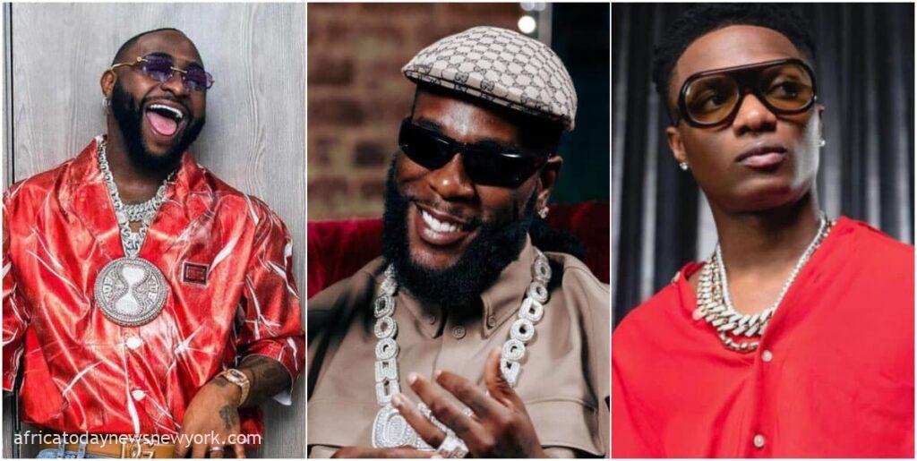Davido, Wizkid, Burna Boy Nominated For 2024 MOBO Awards
