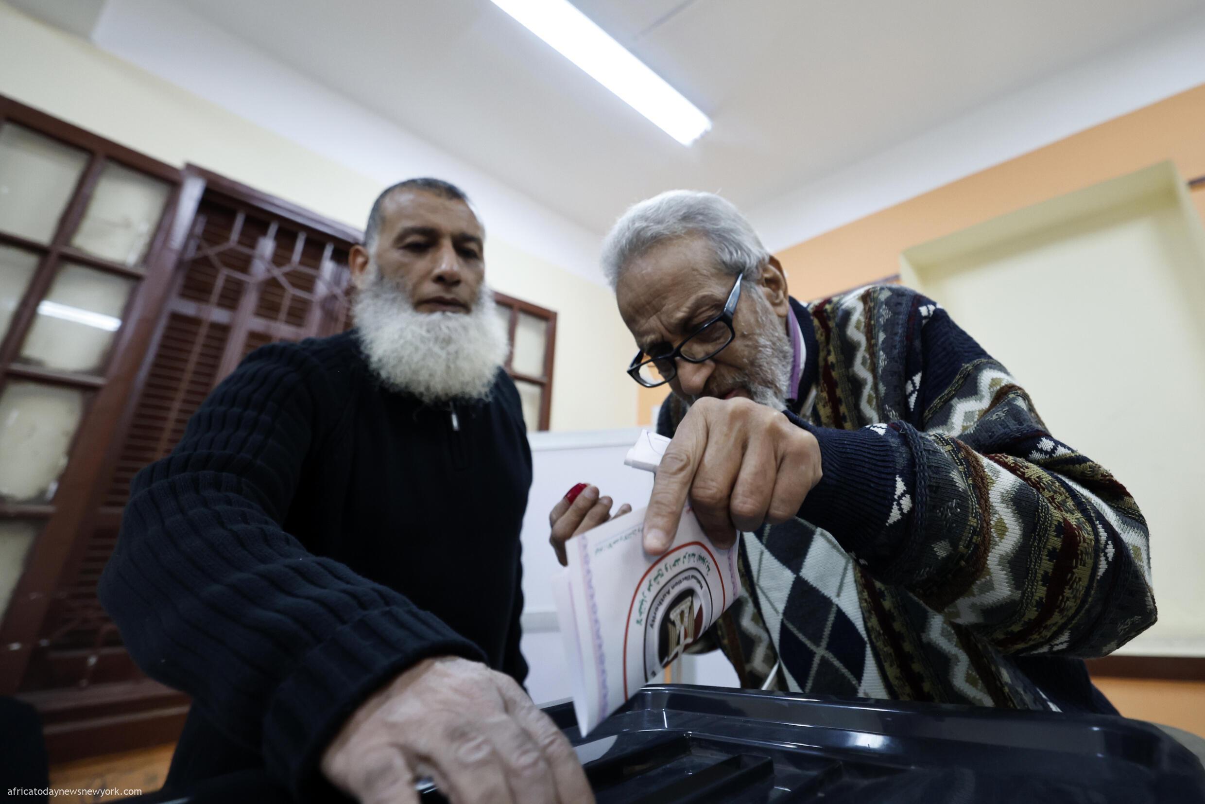 Egyptians Head To Polls As Gaza Conflict Looms Large