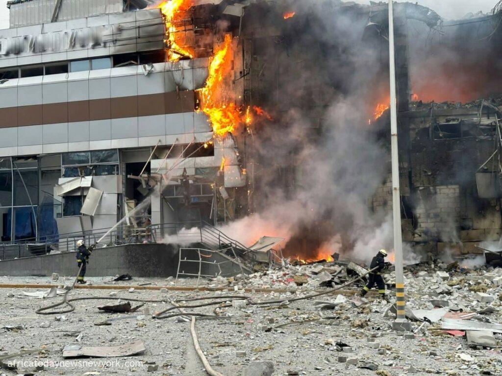 Over 30 Killed By ‘Massive’ Russian Strikes Across Ukraine