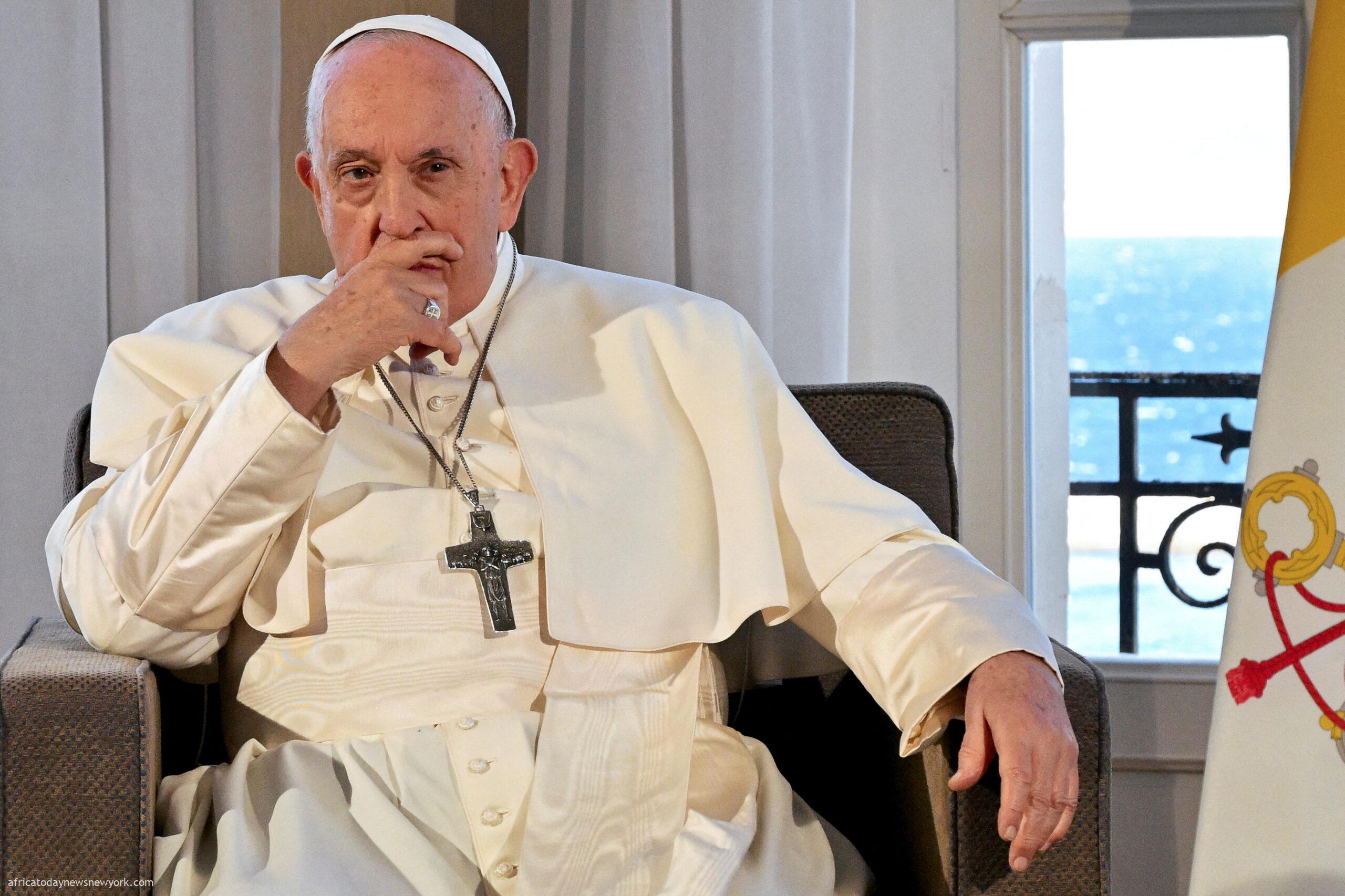 Reactions As Pope 'Authorises' Blessings For Same-sex Couples