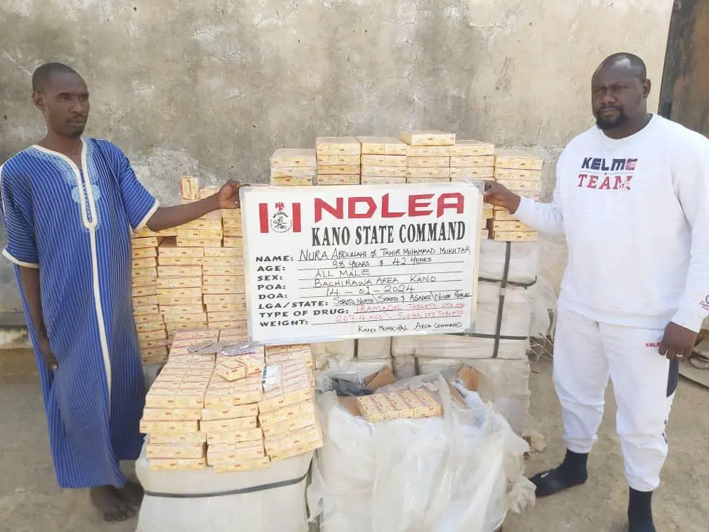 1,274 Parcels Of Cocaine, Arms Intercepted By NDLEA In Lagos