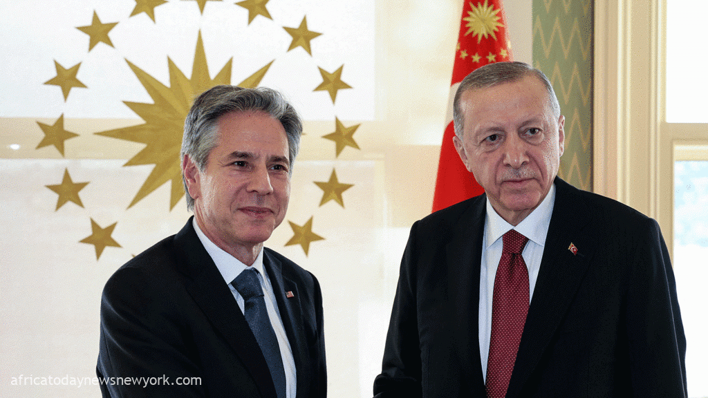 De-Escalation Blinken Holds Talks On Middle East In Turkey