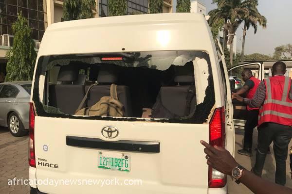 Pandemonium As Hoodlums Attack NAFDAC Officials In Abuja