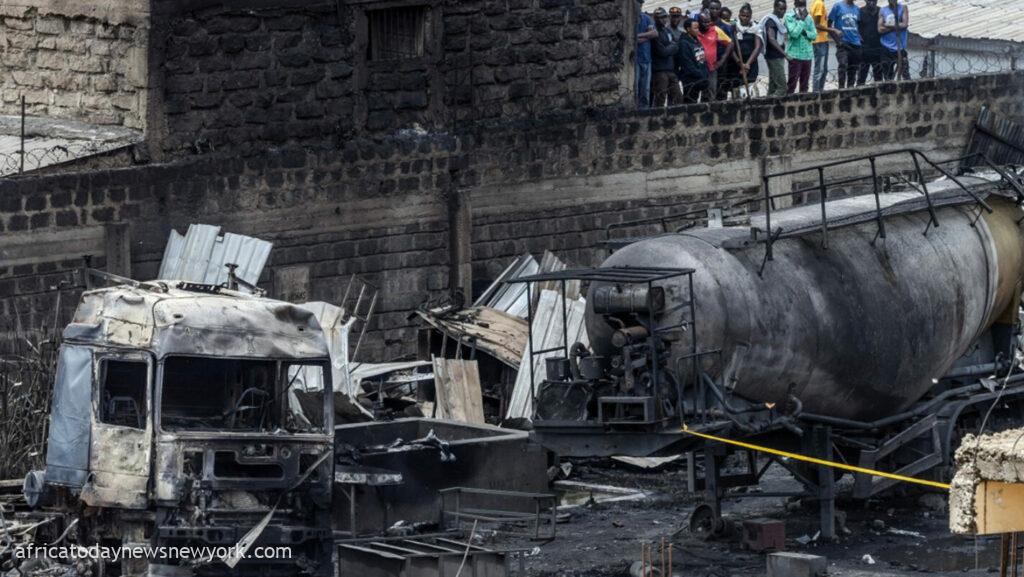 Three Confirmed Dead, 280 Injured In Huge Kenya Fire