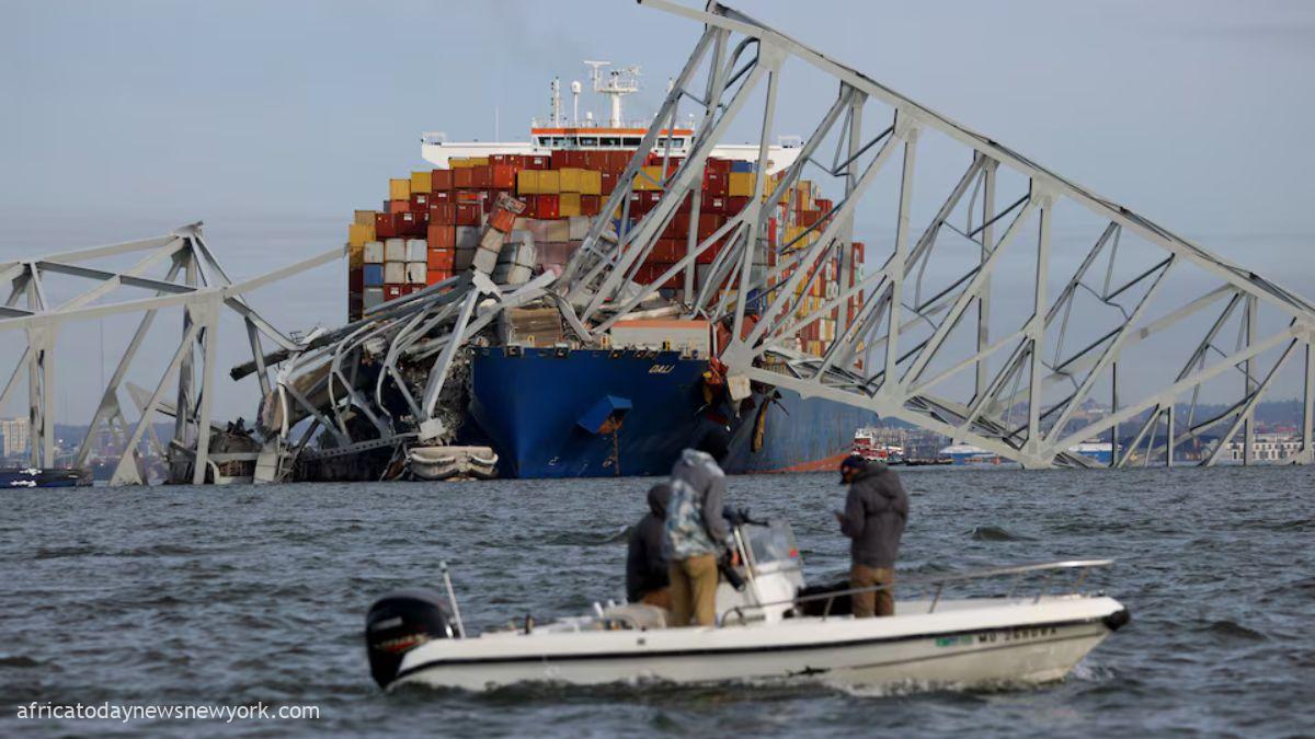 Baltimore Bridge Collapse Divers Find 2 Bodies In Truck