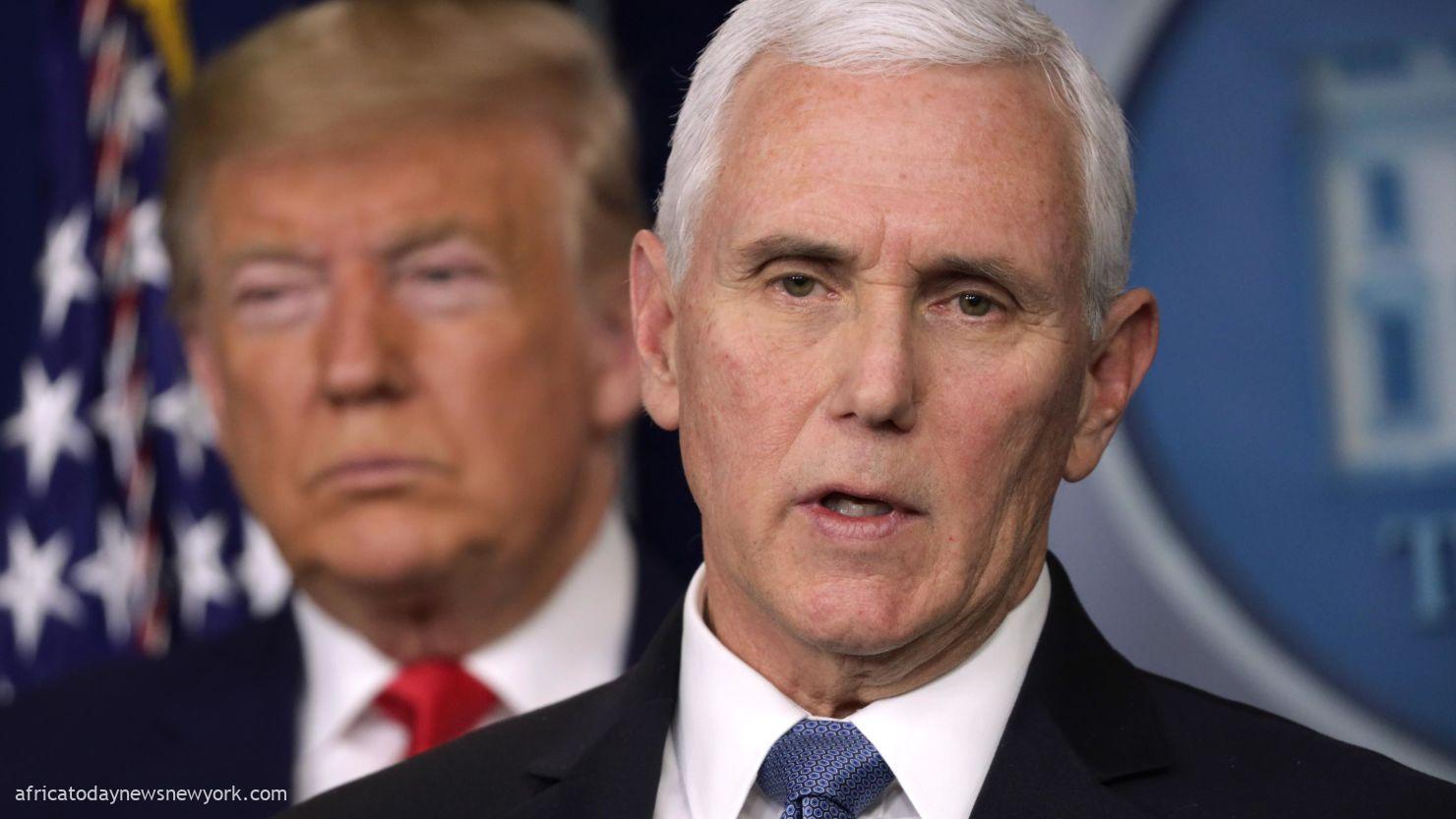 Ex-US VP Pence Rejects Call To Endorse Trump For President