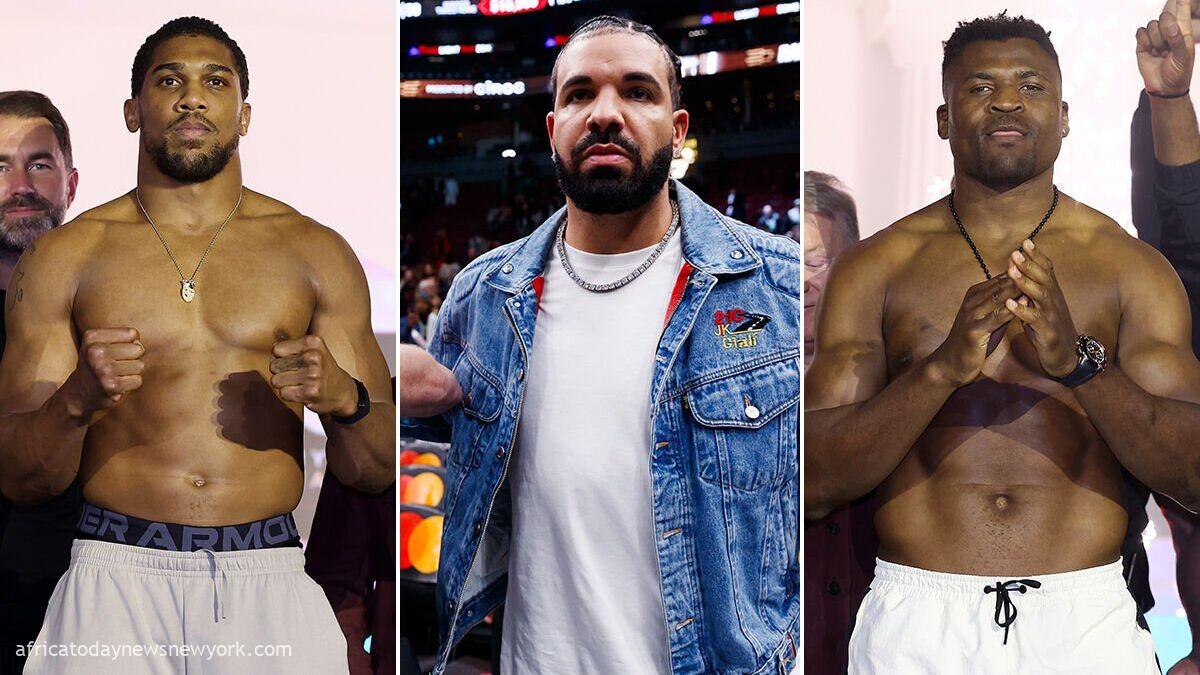How Drake Lost $615,000 Bet On Joshua Vs Ngannou Fight