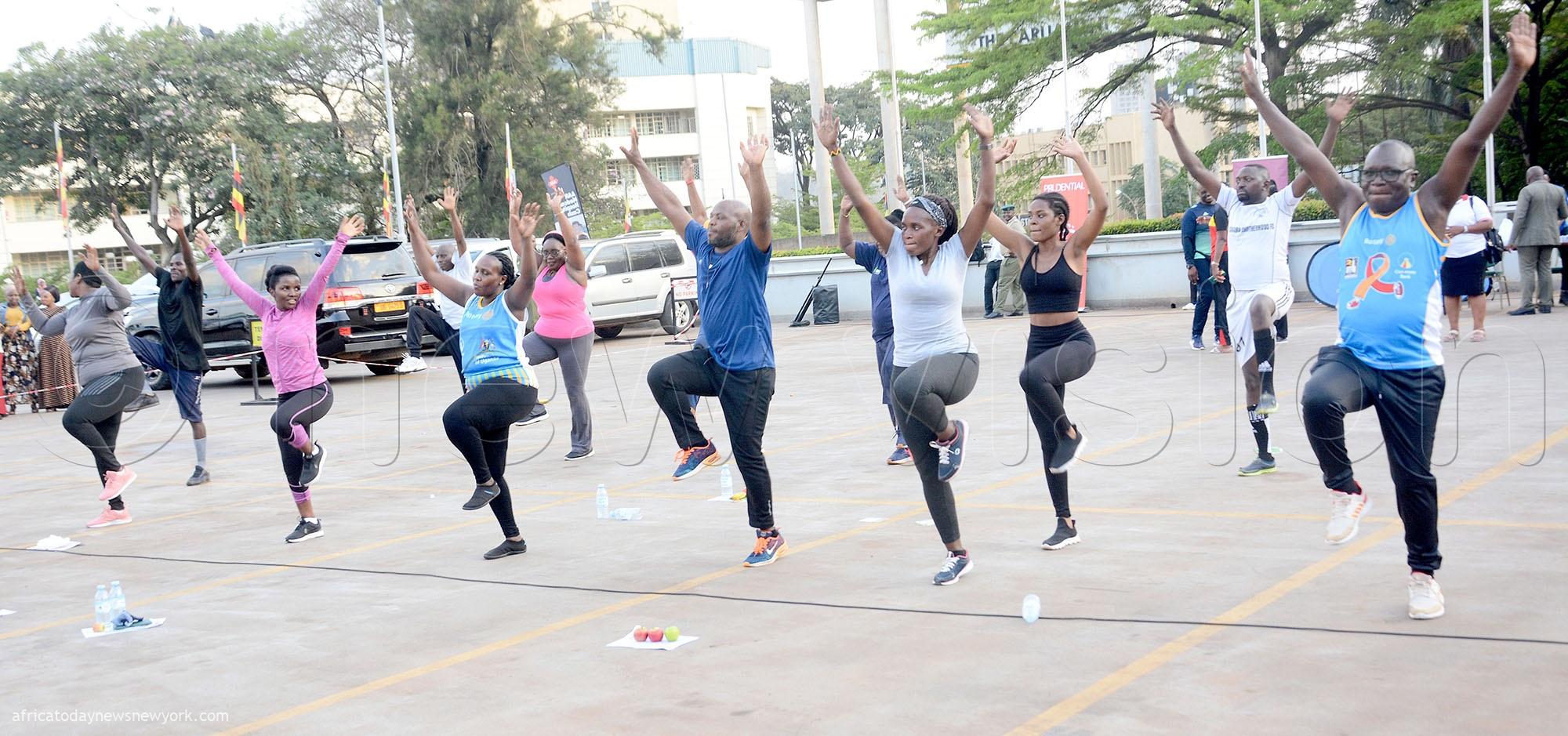Ugandan Govt Orders Civil Servants To Exercise Weekly