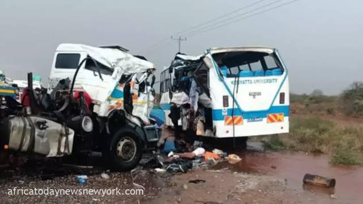 11 Kenyan University Students Perish In Bus Accident