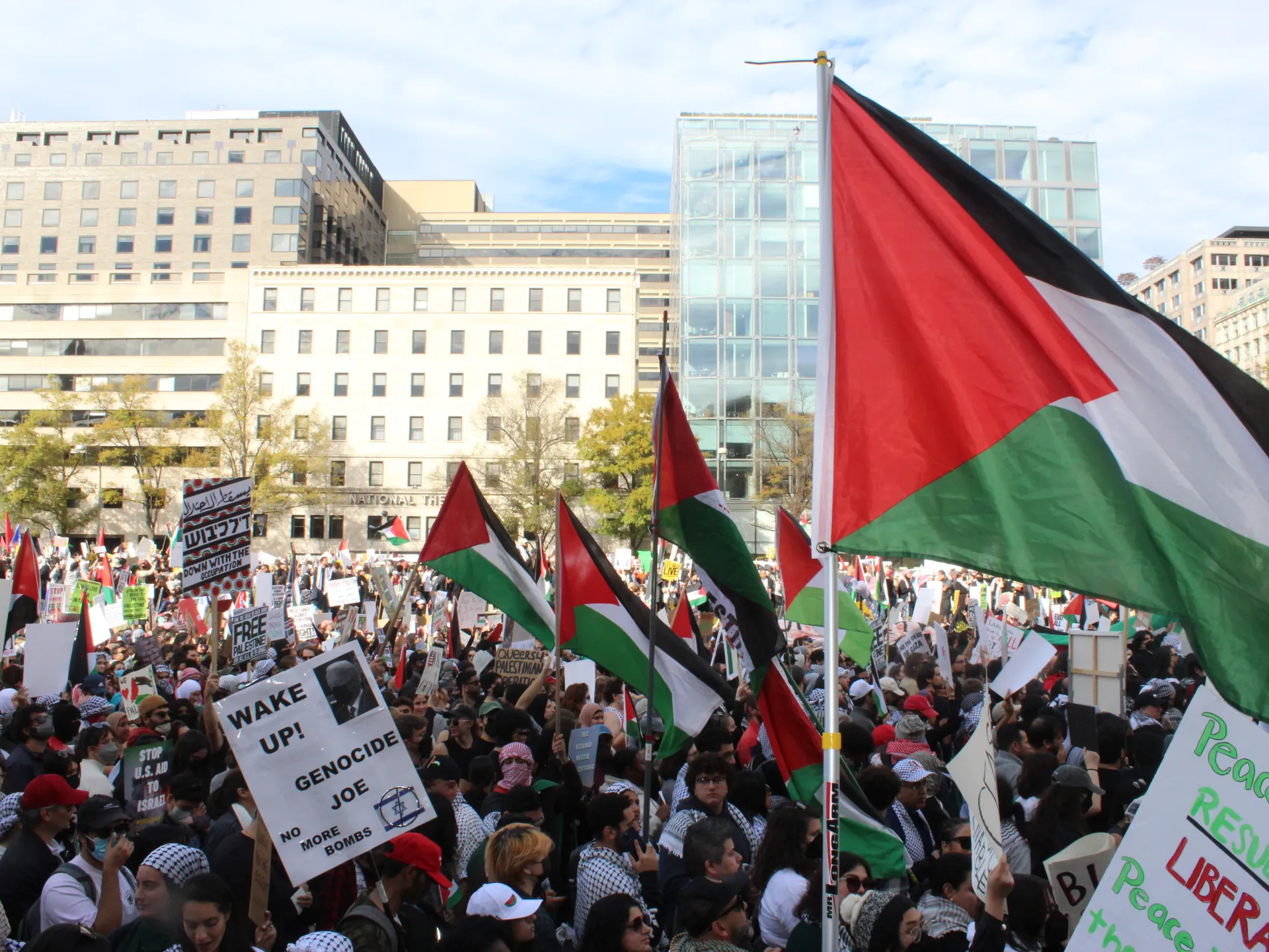 Biden Fumes Over Anti-Semitism At Pro-Palestine Protests