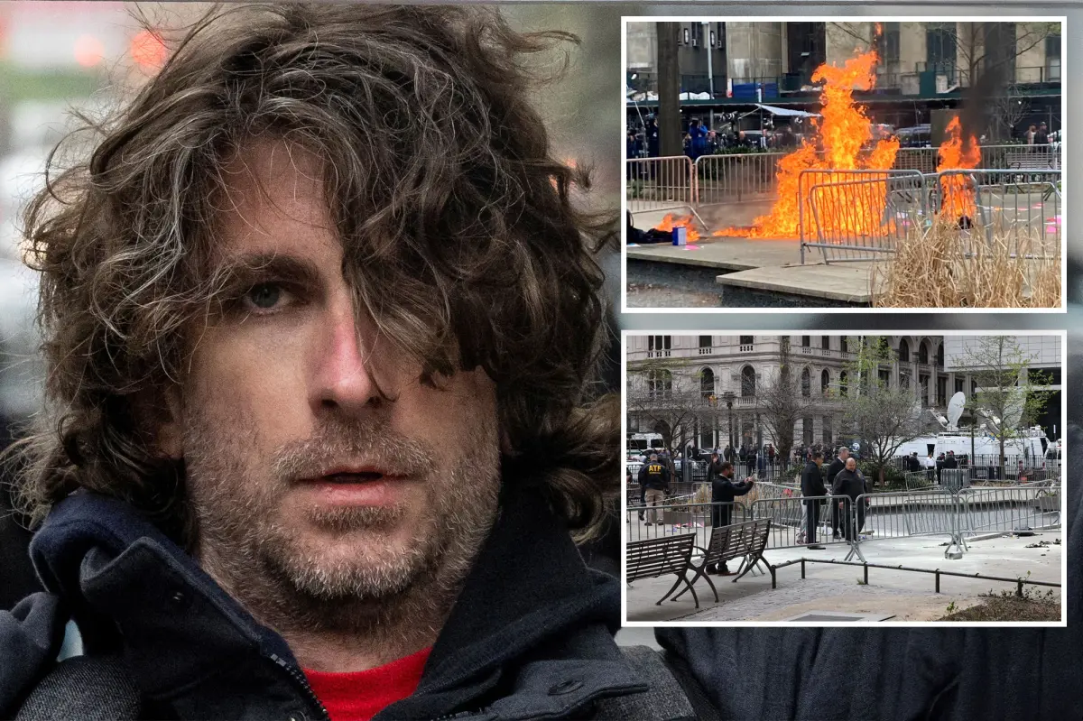 Conspiracy Theorist Sets Himself On Fire Outside Trump Trial