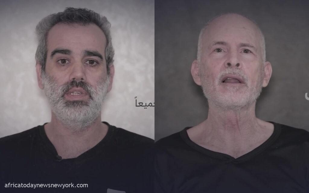 Hamas Publishes Video Of Two Israeli Captives Held In Gaza