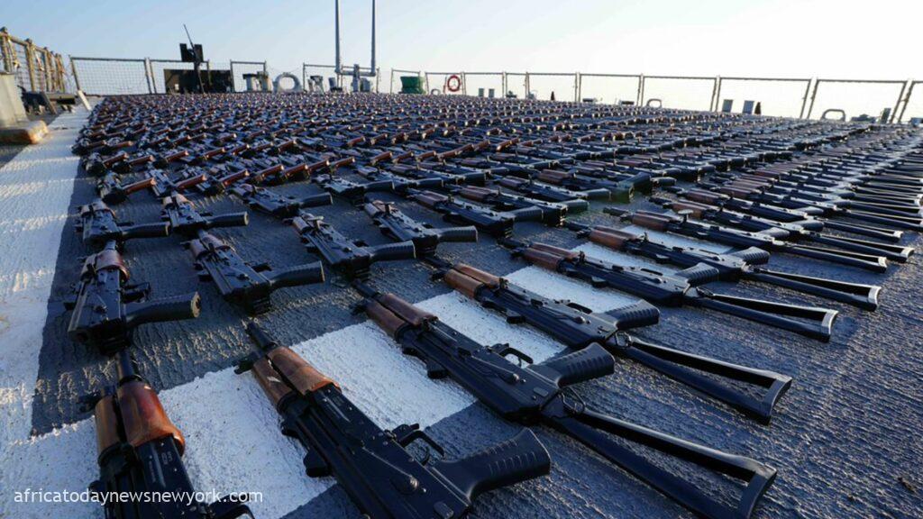 US Ships Confiscated Iranian Weapons, Ammunition To Ukraine