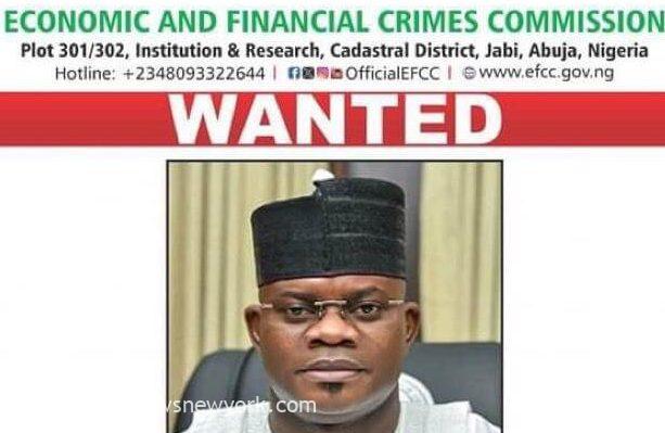 ₦80bn Fraud FG Places 'Wanted' Yahaya Bello On Watchlist