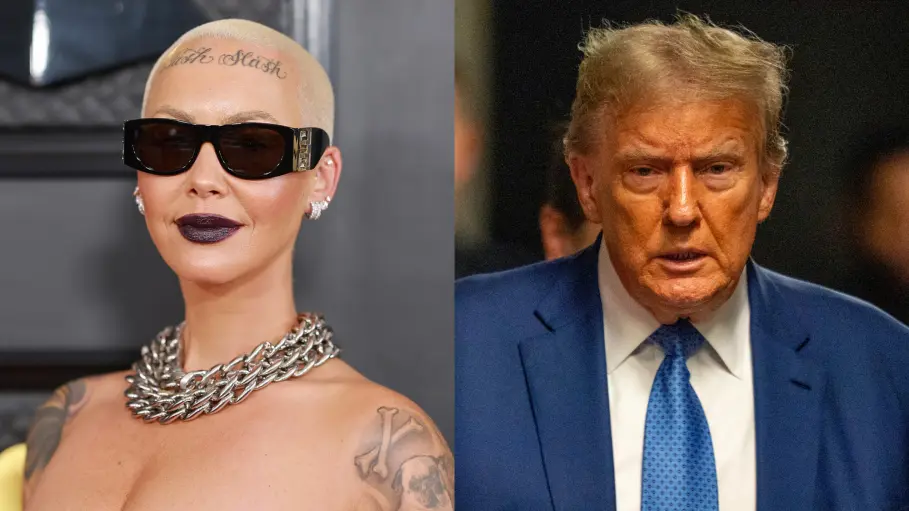 2024 Election Mixed Reactions As Amber Rose Endorses Trump