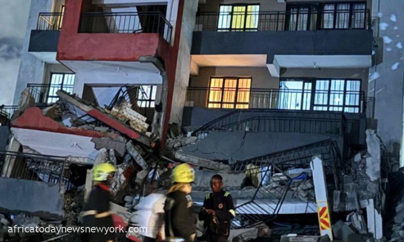 Children Among 4 Missing In Nairobi Apartment Block Collapse