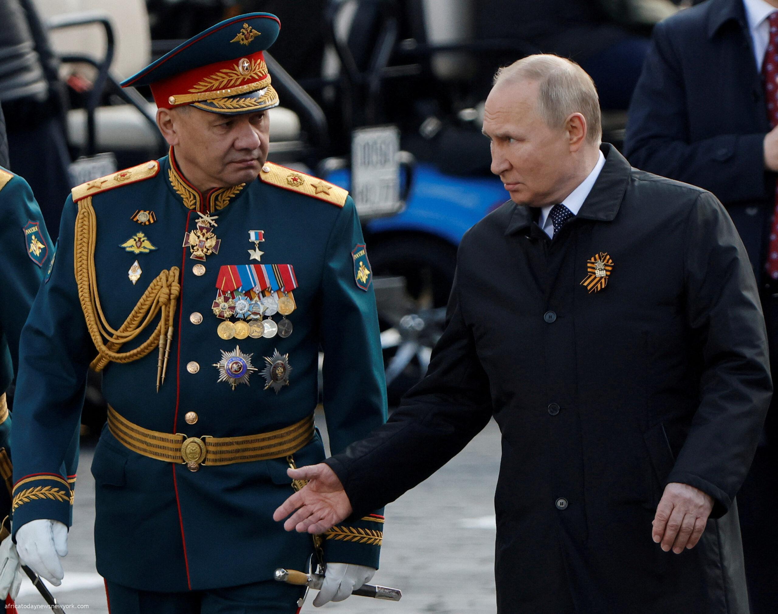Putin Moves To Sack Sergei Shoigu As Russia's Defence Minister