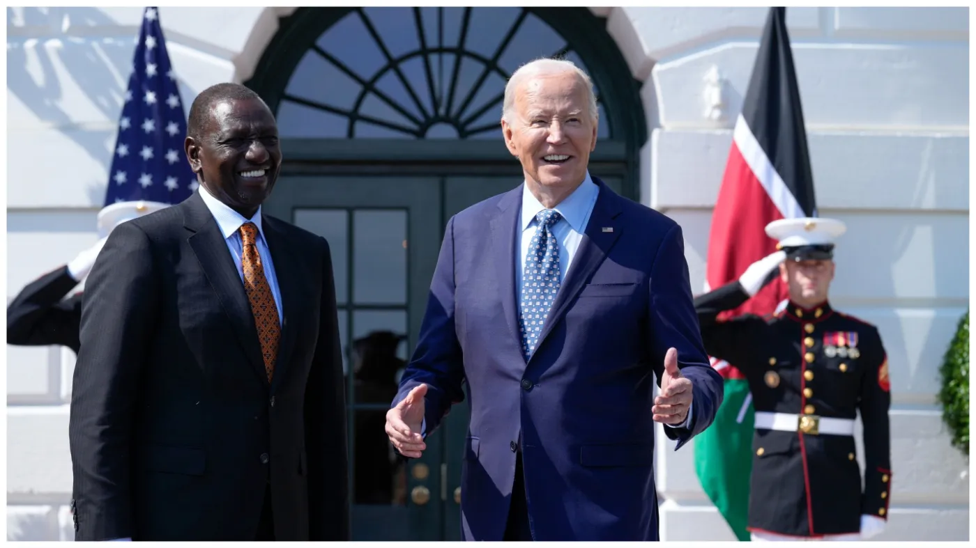 Ruto's Visit Biden Vows To Designate Kenya As ‘Non-NATO Ally’