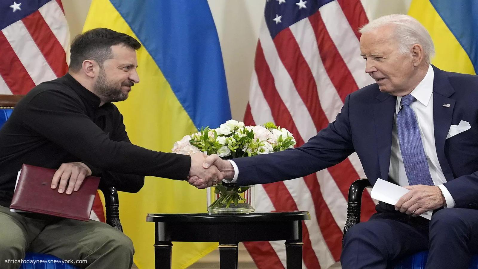 Biden Apologizes To Zelenskyy For Aid Delays, Lauds Efforts