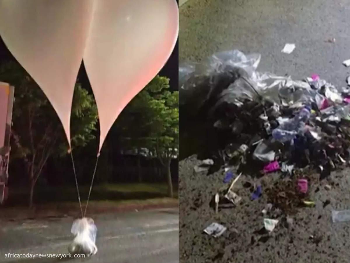 North Korea Sends More Trash-Carrying Balloons To South Korea