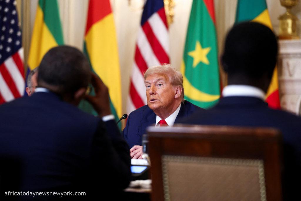 Trump Queries Liberia President On His English Fluency