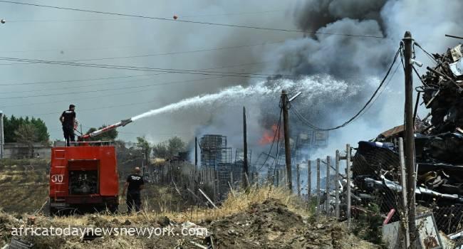 North Macedonia Battles Widespread Wildfires