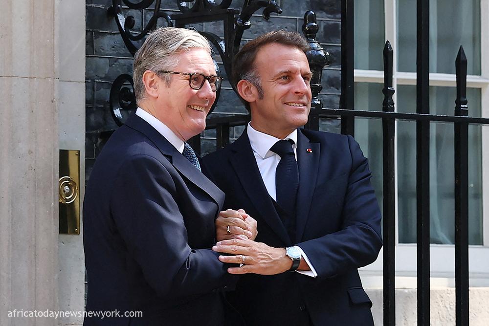 Macron Concludes State Visit With UK-France Migrant Agreement