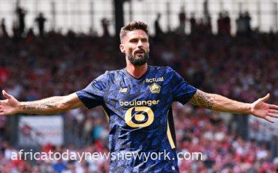 Giroud Scores On Lille Debut To Become Oldest Ligue 1 Scorer