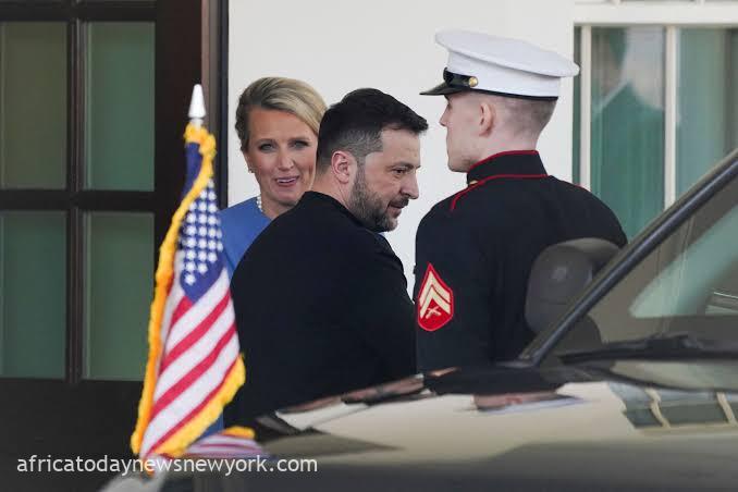 Zelensky Exits White House Talks With Breathing Space