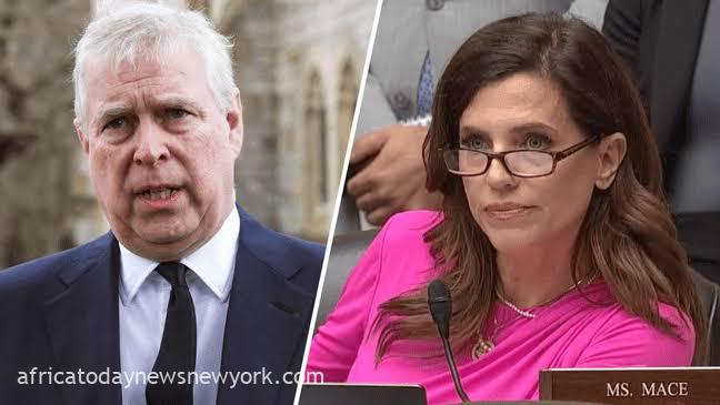 Rep. Mace Calls For Prosecution Of Prince Andrew In U.S.