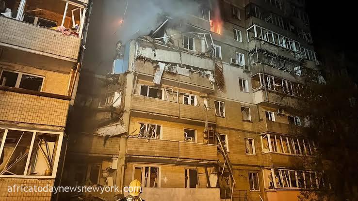 Baby Among Two Killed As Russian Drones Strike Kyiv Again