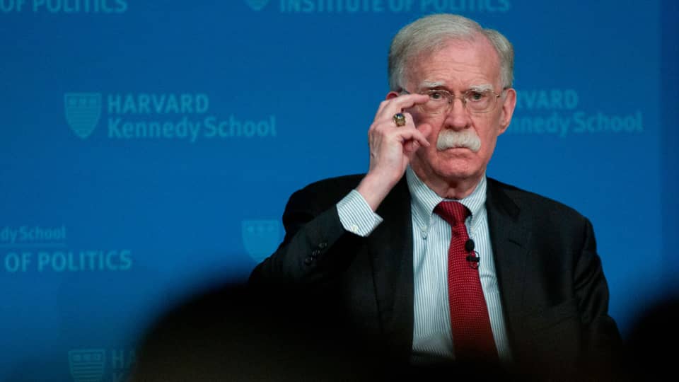 Bolton Indicted For Alleged Misuse Of Classified Govt Data