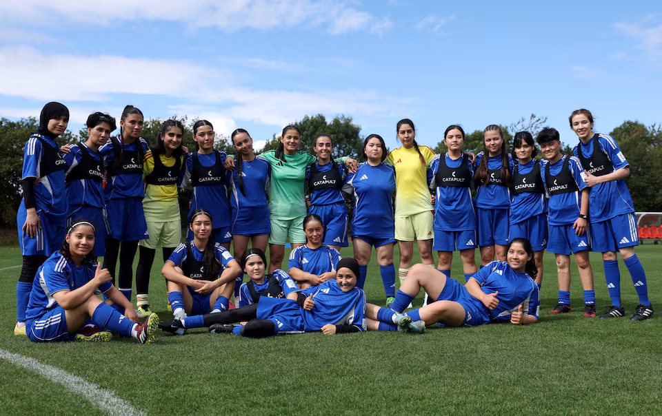 Afghan Women Return To Global Stage With Emotional First Match