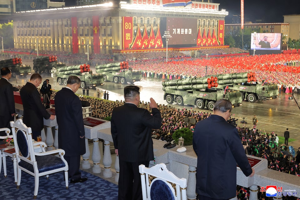 North Korea Military Parade Features New Hwasong-20 ICBM