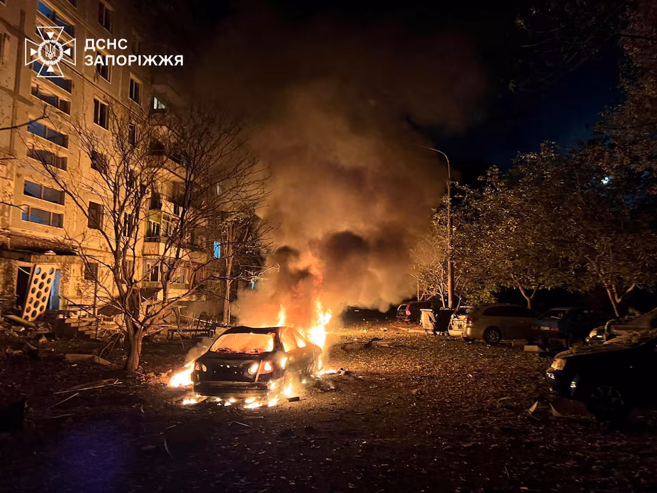 Five Dead After Massive Russian Drone And Missile Attack