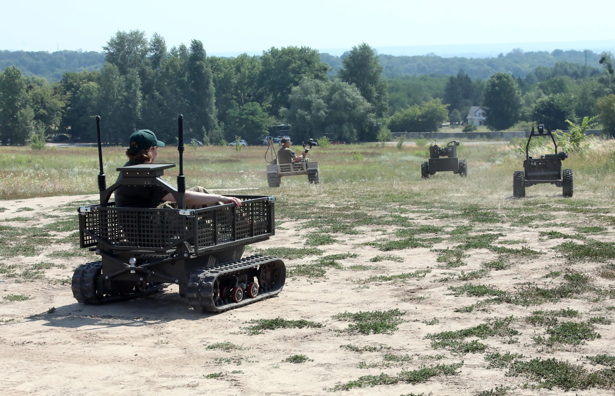 Robots Racing Through Ukraine’s Kill-Zone