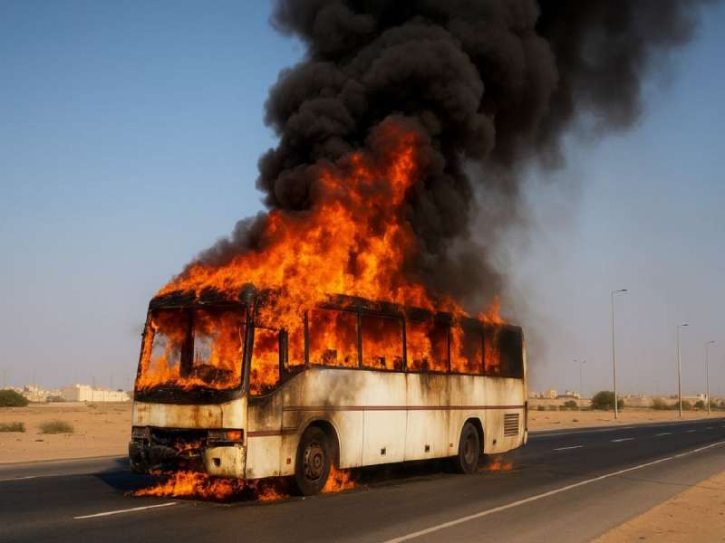 Indian Pilgrims Killed In Saudi Arabia Bus Fire Near Medina