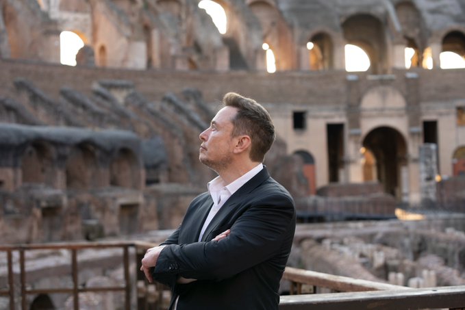 Elon Musk Funds AI Project to Reimagine Ancient Roman Empire