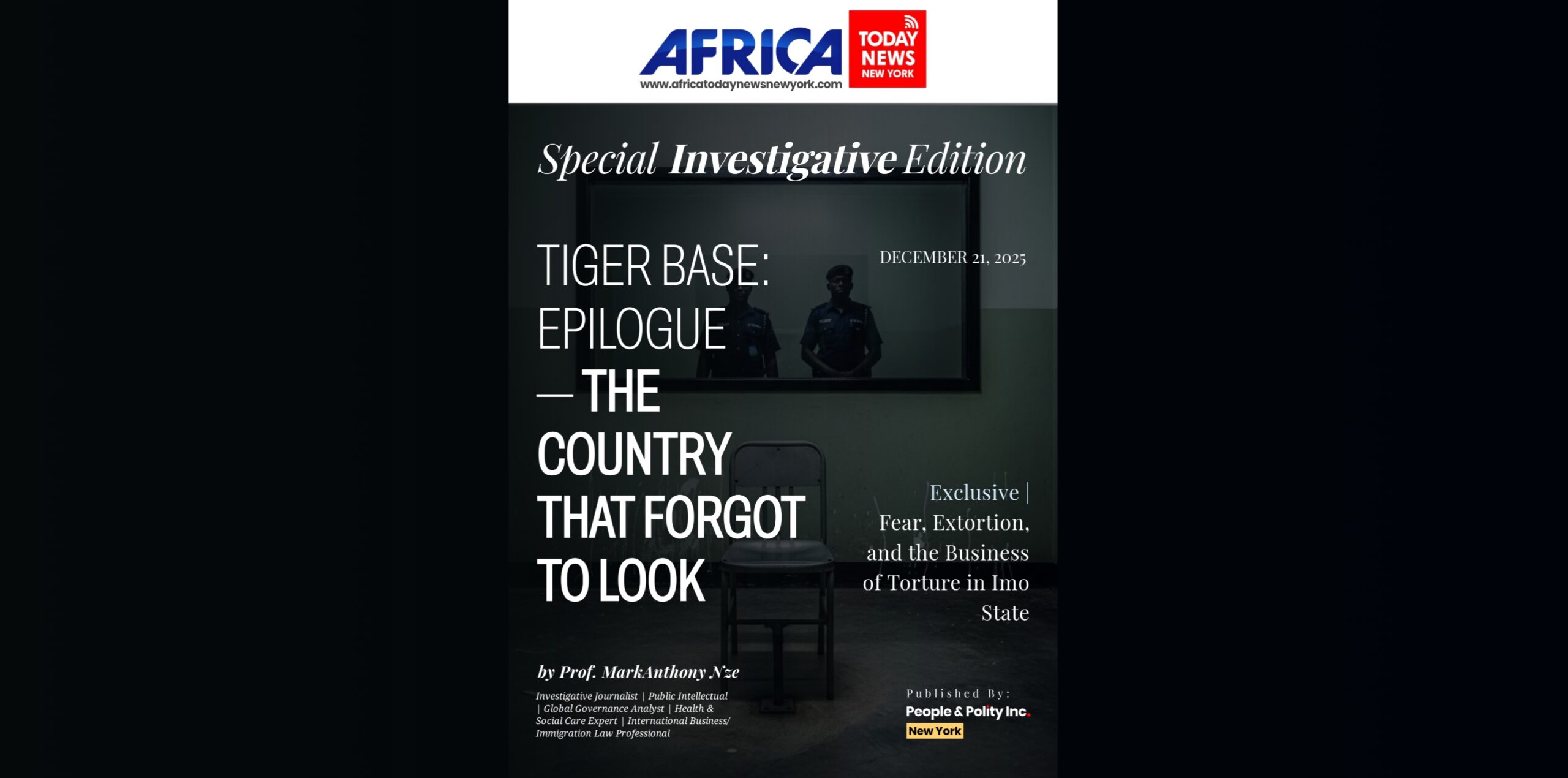 Tiger Base: Epilogue — The Country That Forgot To Look