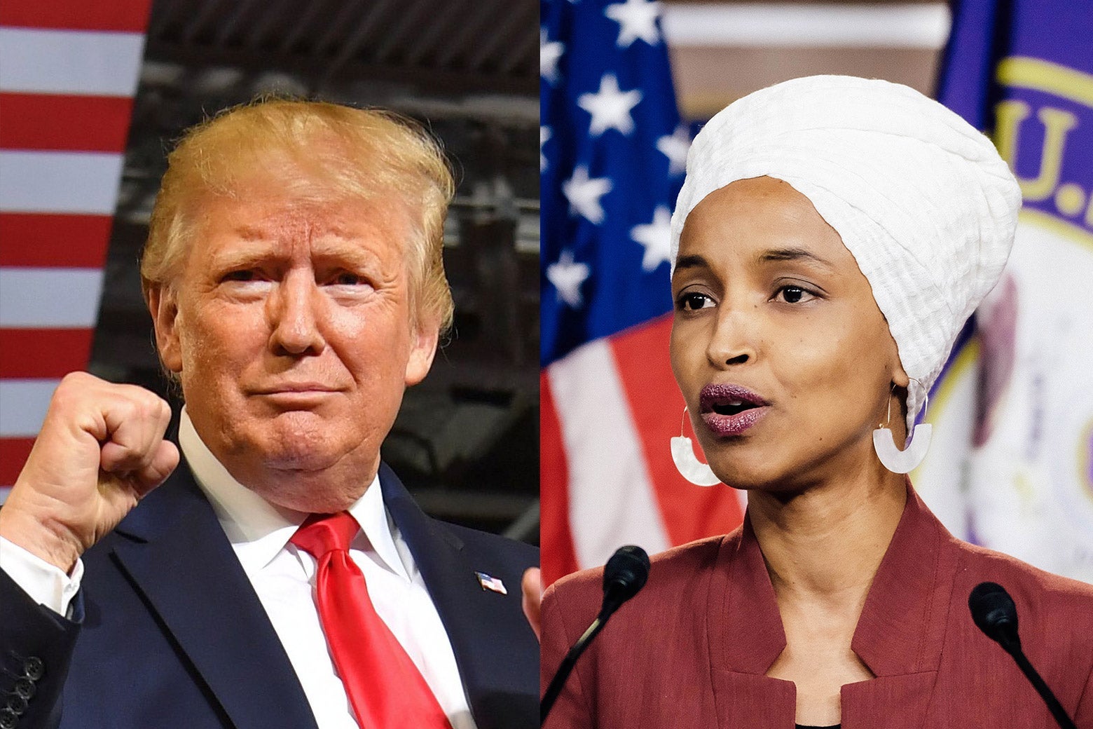Trump Demands Action Against Rep. Ilhan Omar Over Allegations