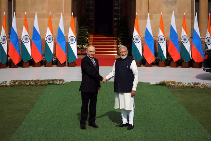 Putin Modi Summit Opens As India Calls For Ukraine Peace