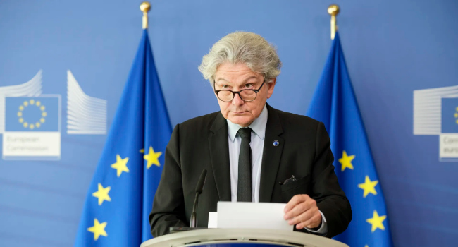 Former EU's Breton Slams US Visa Restrictions As 'Witch Hunt'