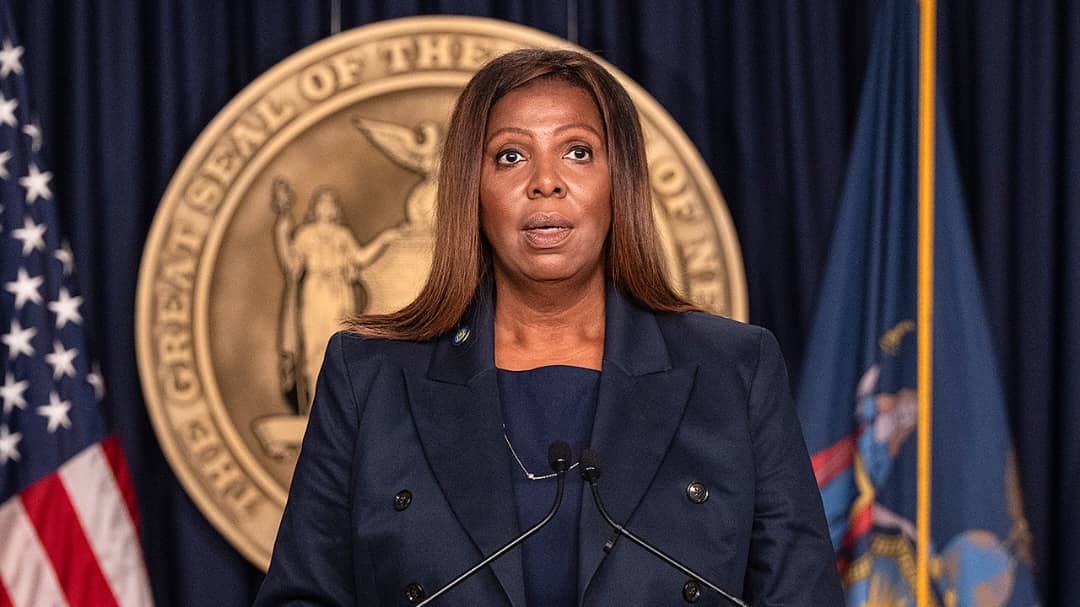 US Grand Jury Declines To Charge NY Attorney General James