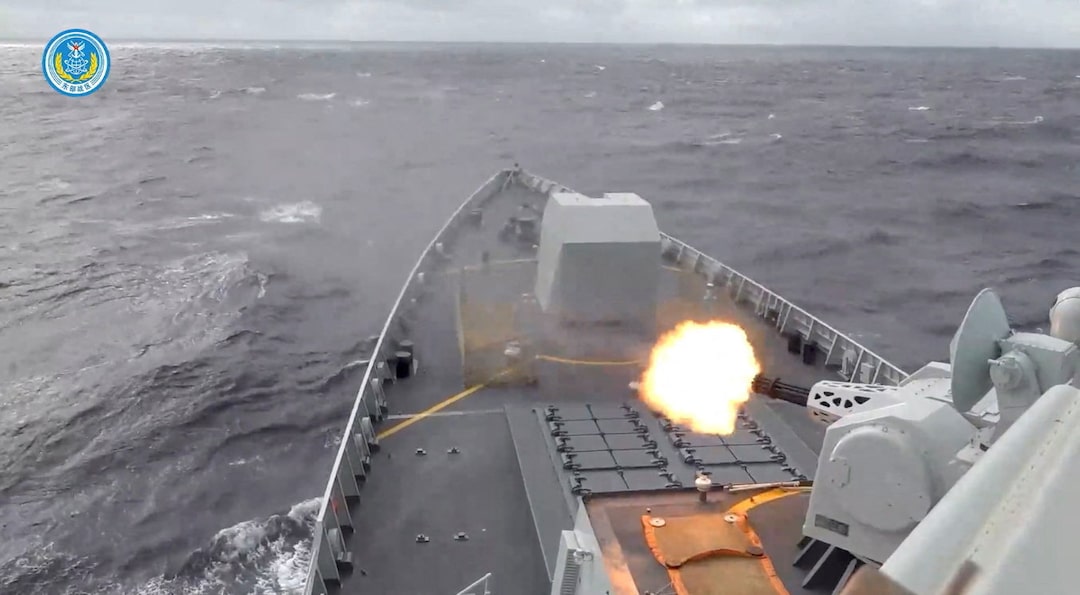 China War Games Around Taiwan Test Blockade Strategy