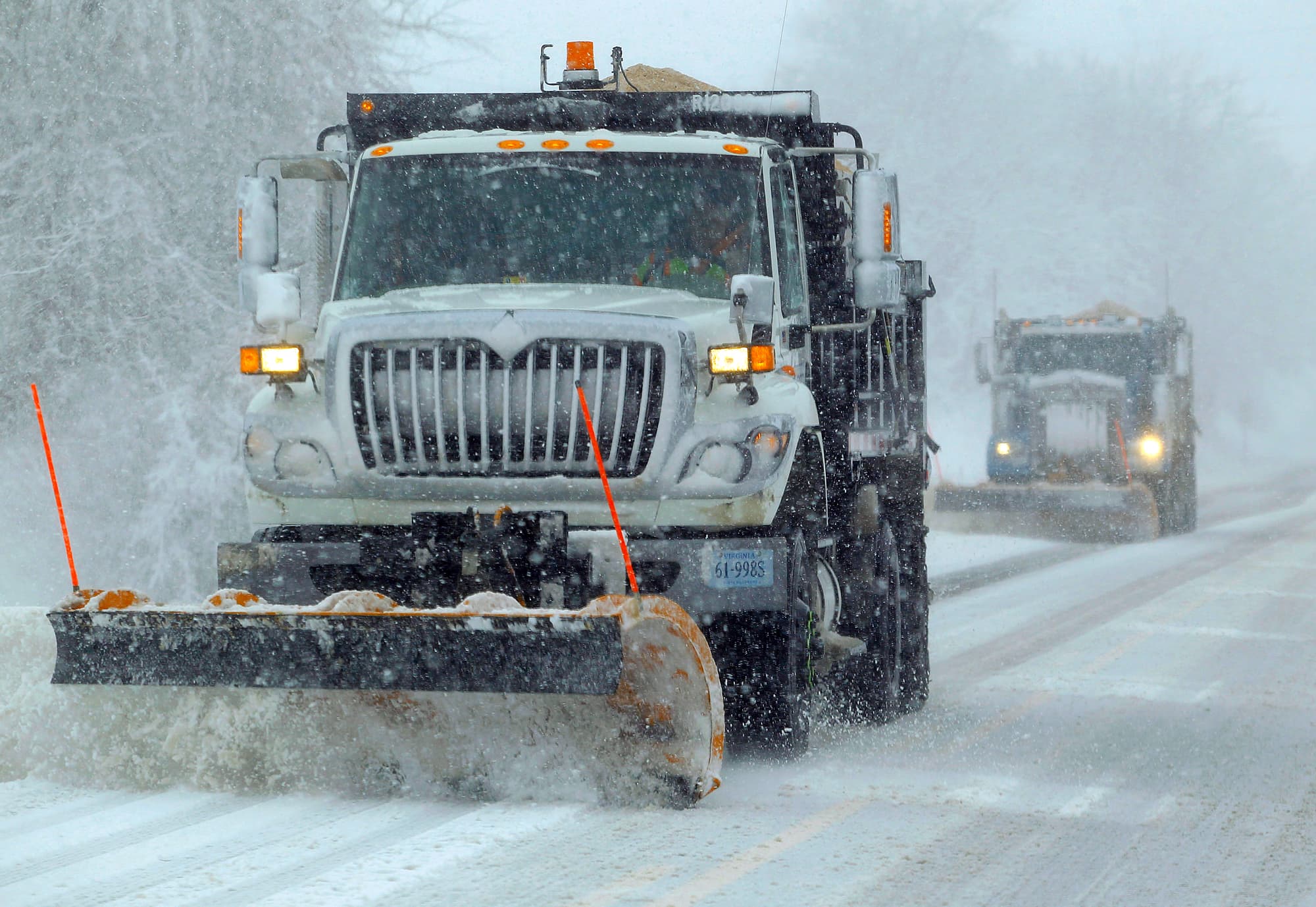 Polar Vortex Plunges US Into Snow-Ice-Cold Triple Threat