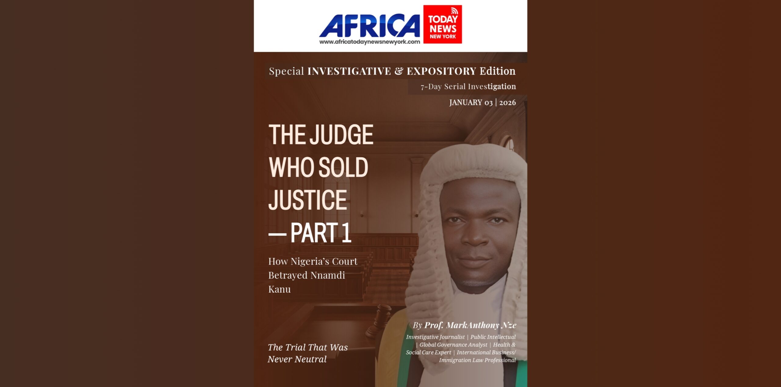 The Judge Who Sold Justice—Part 1